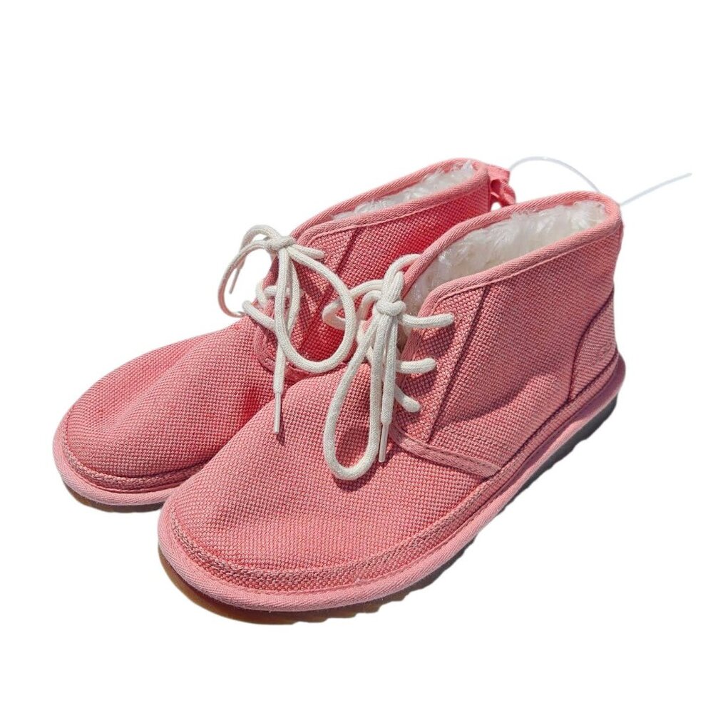 Ugg Neumel Natural Hemp Canvas Bootie